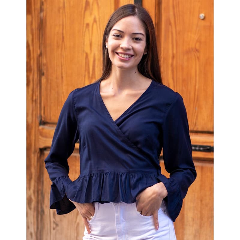 KM0001C - Camisa Corta Azul